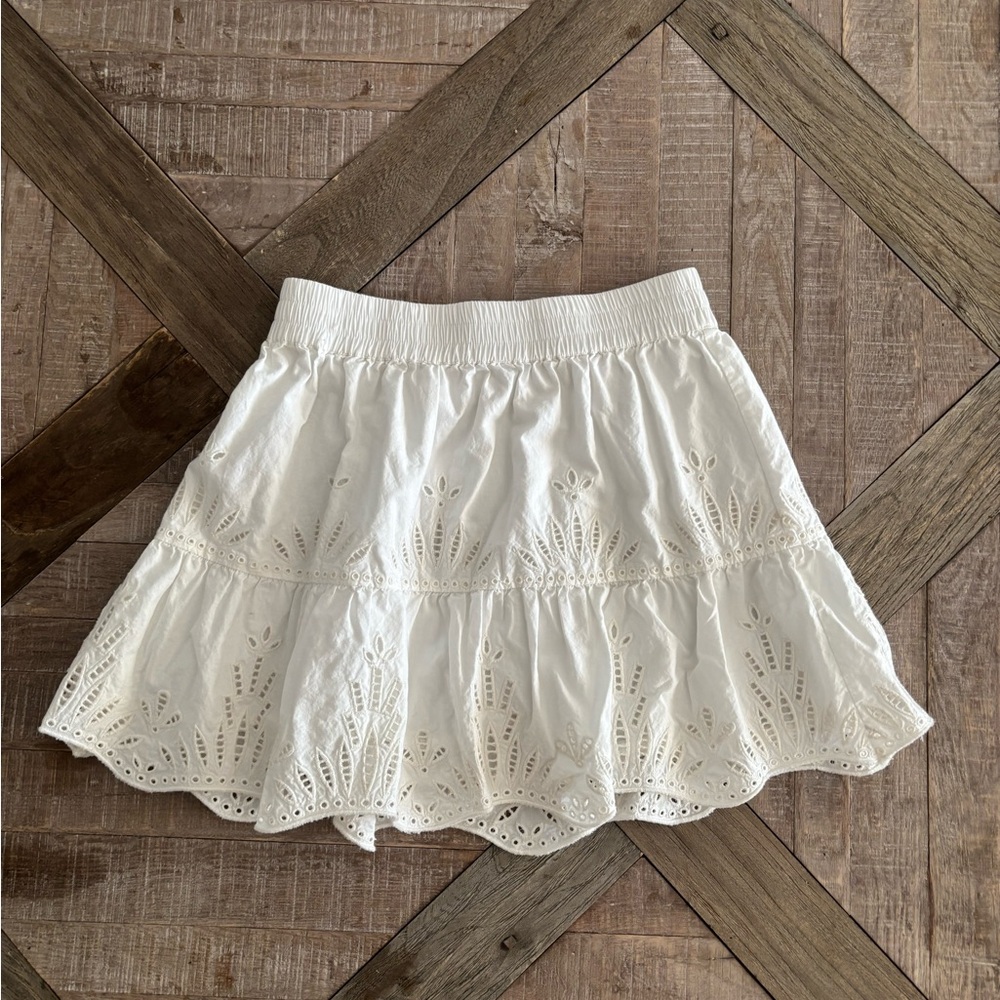 Generation Love- White Eyelet Women's Skirt